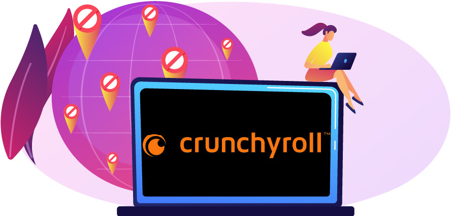 A lot of content on Crunchyroll is geographically restricted