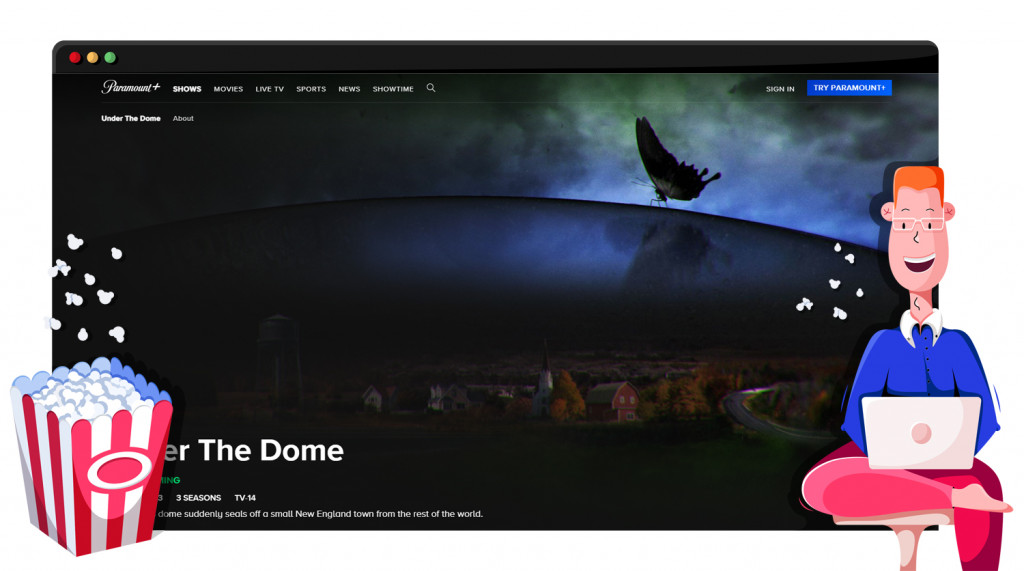 Under the Dome streaming op Paramount Plus