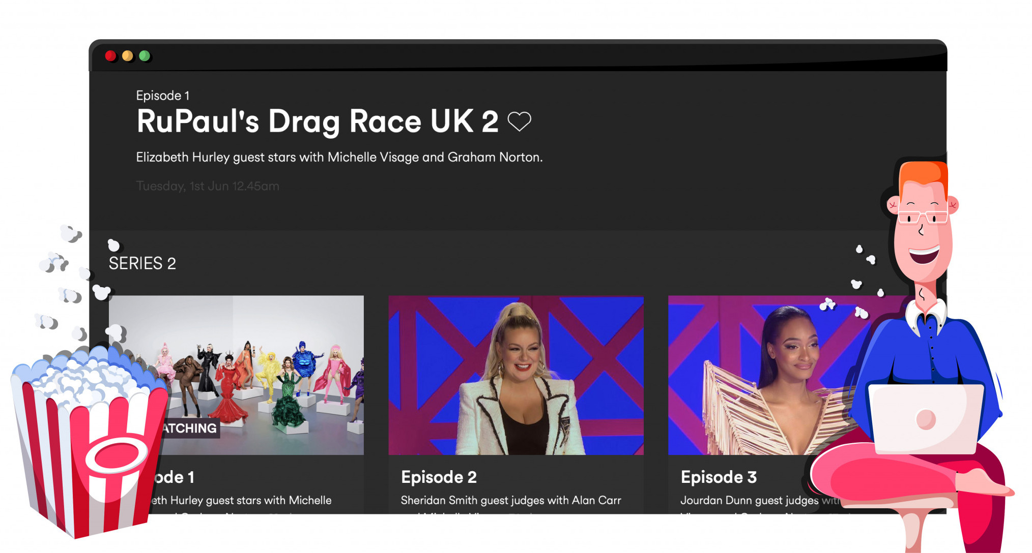 Virgin Media transmite RuPaul's Drag Race