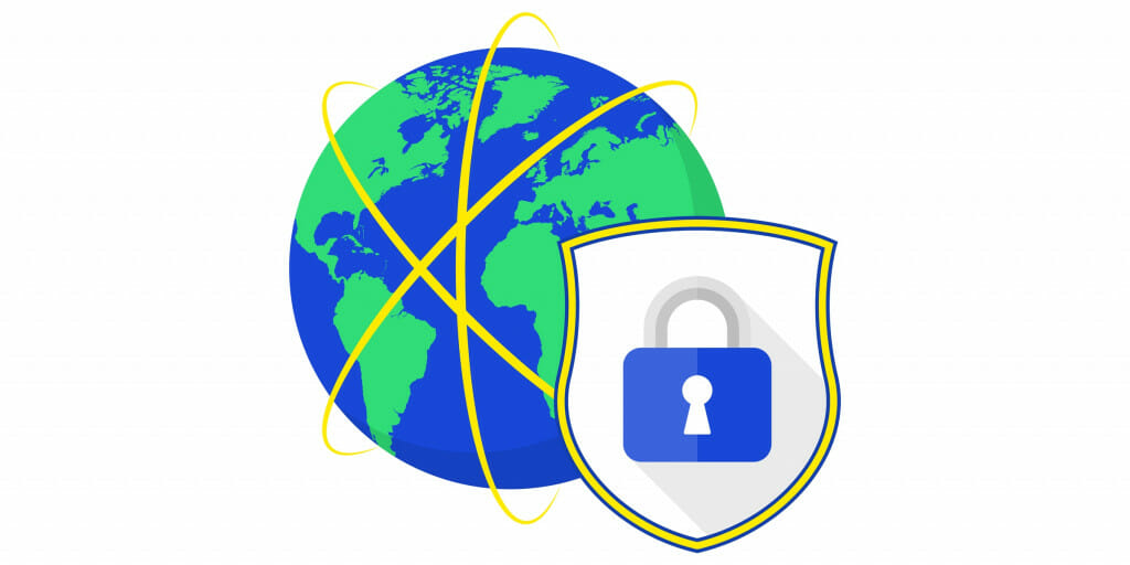 A VPN bypasses local restrictions