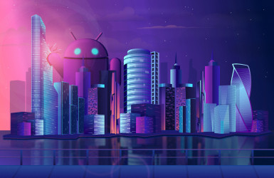 Android irrompe in città