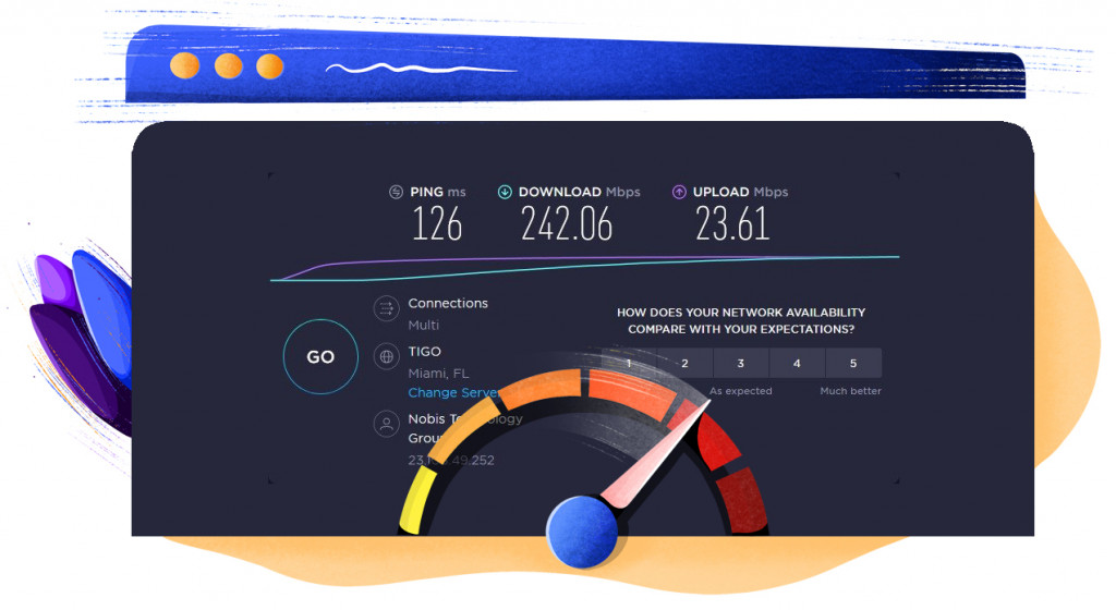 VPN Nederland VS server snelheidstest