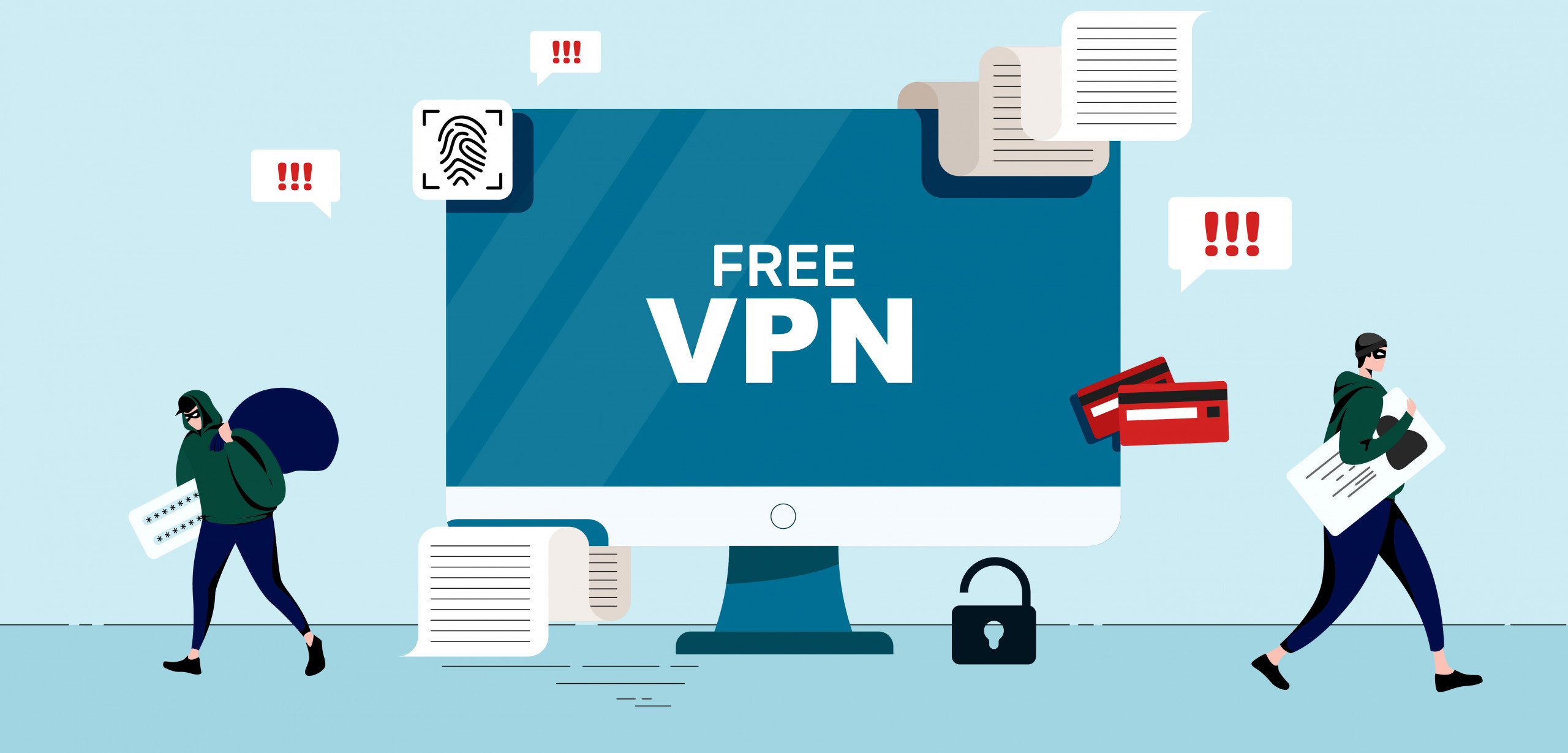 Las VPNs gratuitas roban tu información