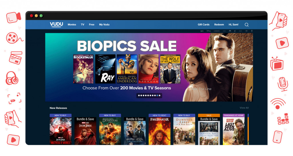 Vudu streaming platform