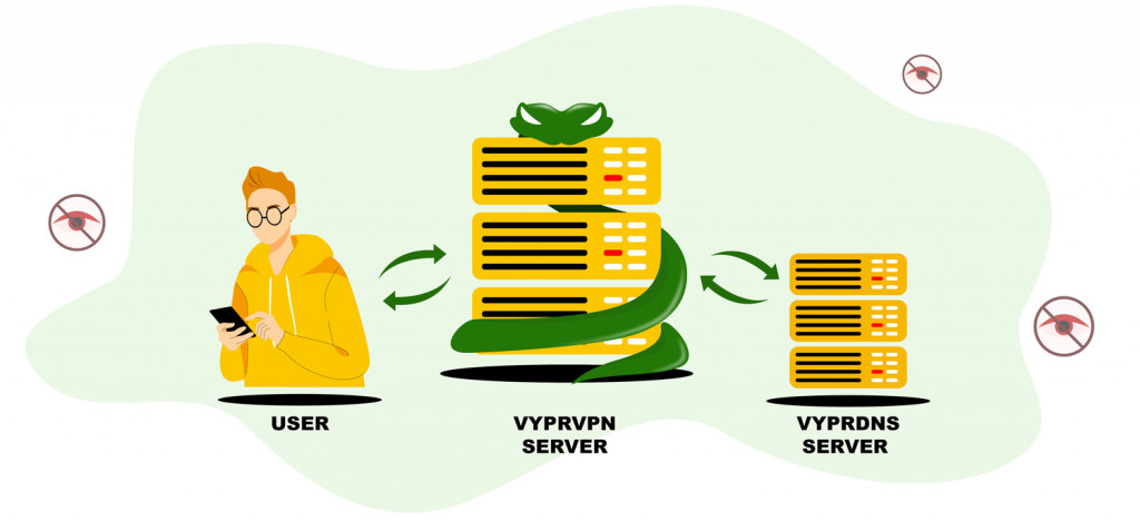 VyprDNS technology diagram