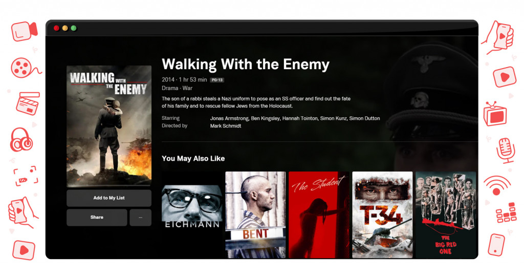 Walking with the Enemy streamen gratis op Tubi