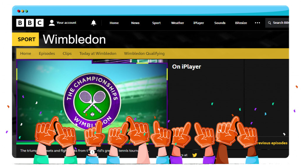 Wimbledon 2022 streaming on BBC iPlayer
