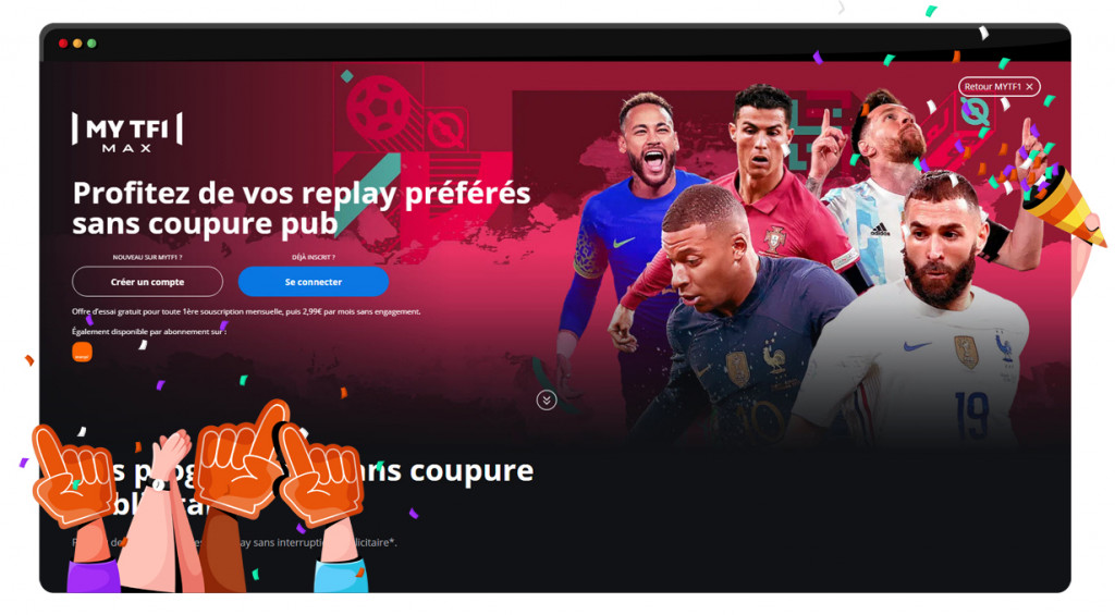 Qatar 2022 streaming live and free on TF1 in France