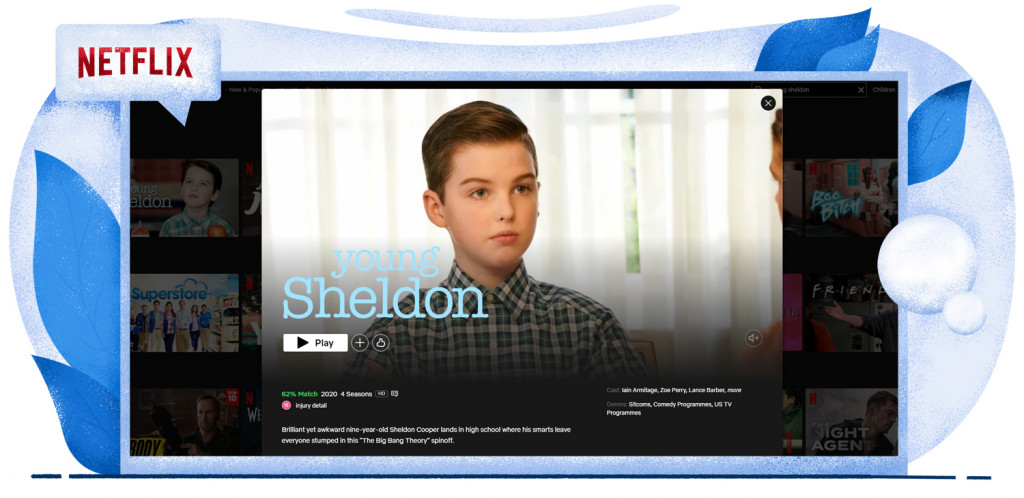 Young Sheldon streaming op Netflix in het VK