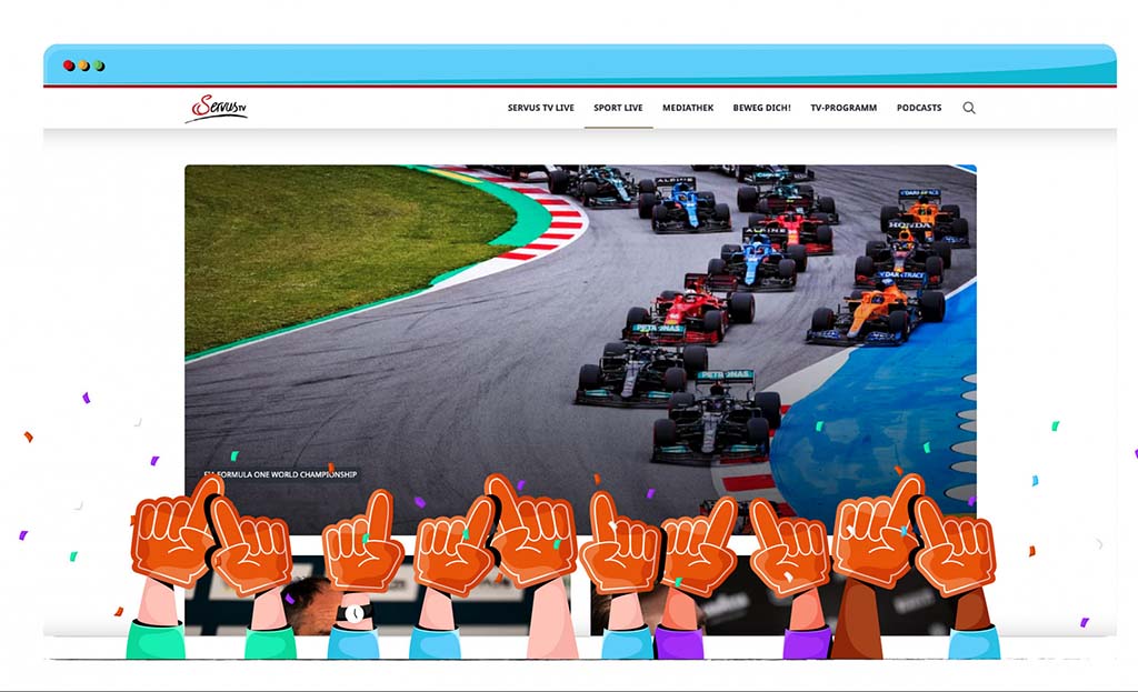 Formula 1 in streaming su ServusTV in diretta e gratis