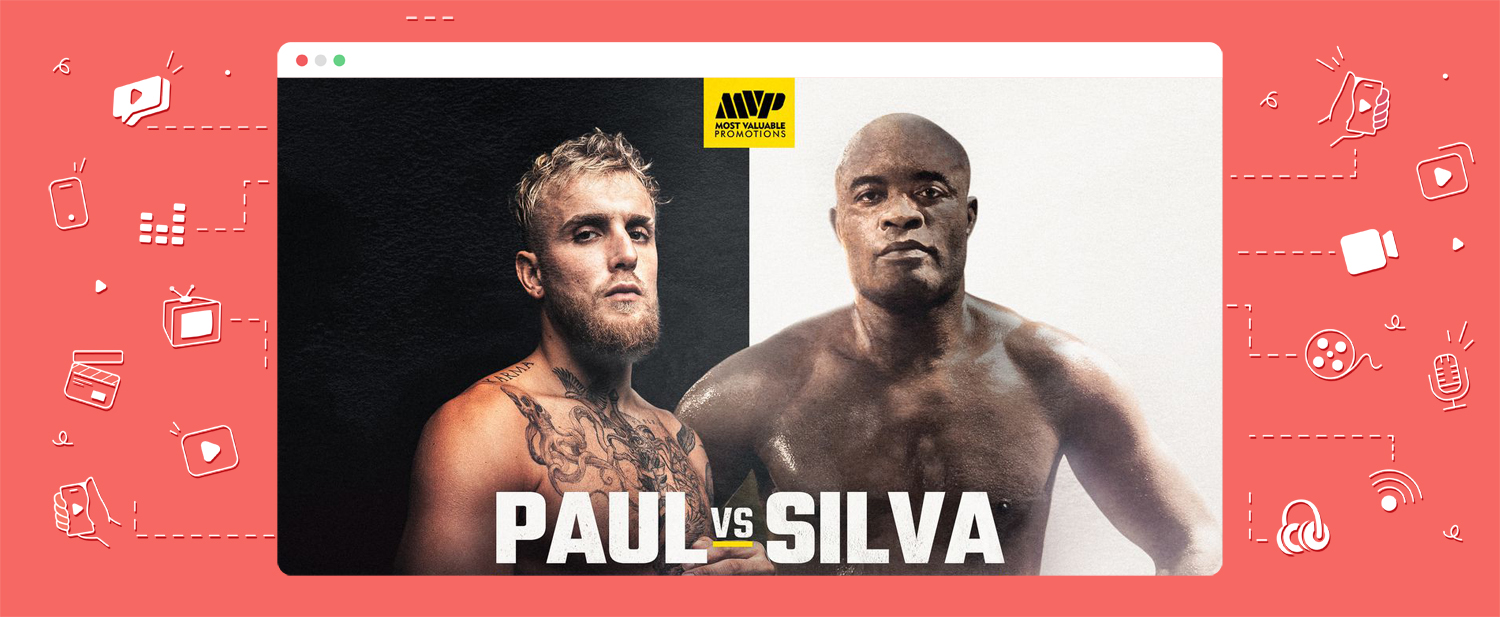 Wie man den Kampf von Jake Paul vs. Anderson Silva streamt